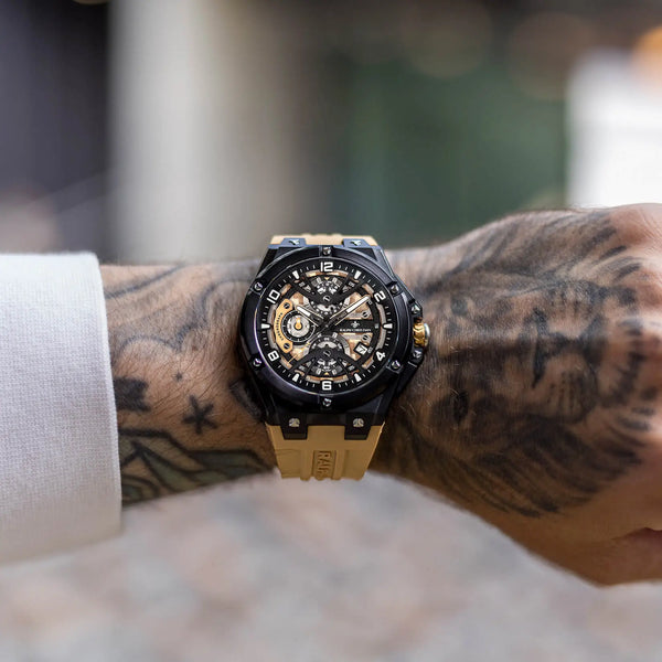 The Apex Chrono | Desert Tan | Ralph Christian Watches