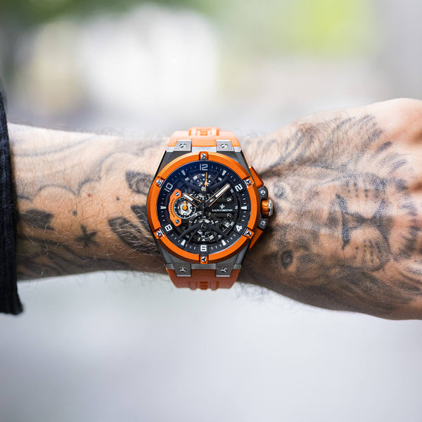 The Apex Chrono | Sunset Orange | Ralph Christian Watches
