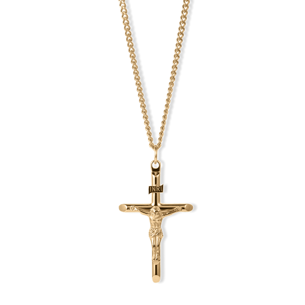 The Crucifix Pendant Gold Essentials Collections Ralph Christian