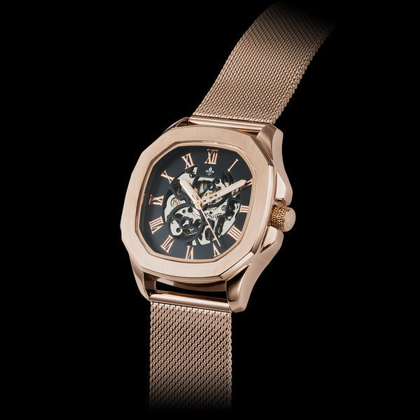 The Avalon Rose Gold + Rose Gold Strap | Ralph Christian Watches