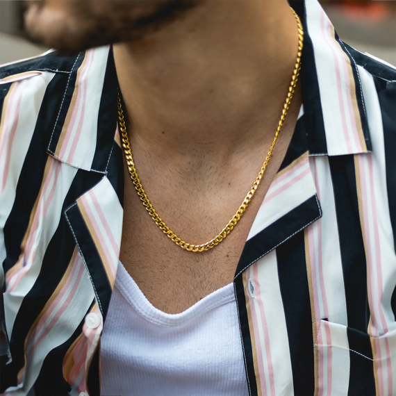 Gold chain 2025 cuban style