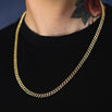 The Iced Cuban Necklace - Gold