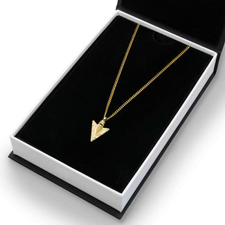 The Gold Arrow Pendant - Essentials Collection