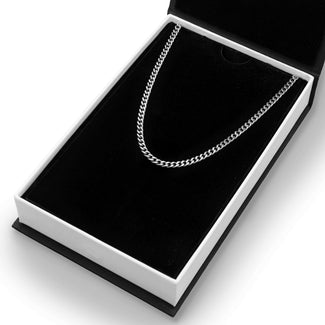 The Silver Cuban Necklace - Essentials Collection