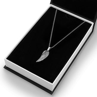 The Silver Wing Pendant - Essentials Collection