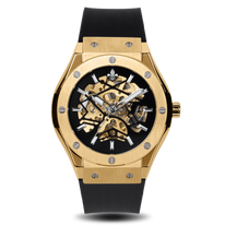 Prague Skeleton Automatic Deluxe - Gold