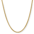 The Gold Wheat Necklace - Essentials Collection featuring a bold, intricately woven gold chain designed for men's jewelry, embodying luxury and statement style.
