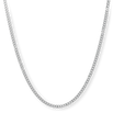 The Compass Essentials Bundle - Silver featuring a sleek silver chain necklace with a polished finish, designed as bold men's jewelry for a confident, statement look.