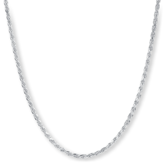 The Silver Rope Necklace - Italian Collection featuring a sleek, twisted silver chain designed for men, crafted to make a bold statement and elevate any look.