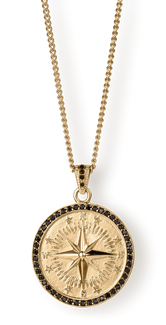 The Gold Compass Pendant - Essentials Collection