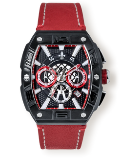 The Intrepid Chronograph - Red