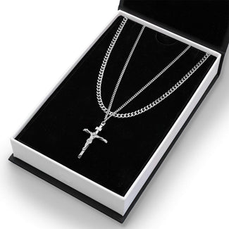 The Crucifix Essentials Bundle - Silver