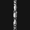 The Silver Cuban Bracelet - Italian Collection