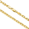 The Gold Anchor Necklace - Italian Collection