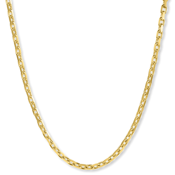 The Gold Anchor Necklace - Italian Collection