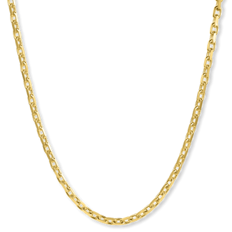 The Gold Anchor Necklace - Italian Collection