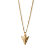 The Gold Arrow Pendant - Essentials Collection