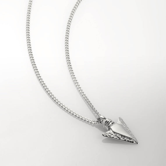 The Silver Arrow Pendant - Essentials Collection