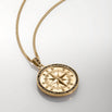 The Gold Compass Pendant - Essentials Collection