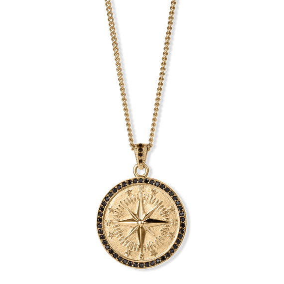 The Compass Pendant Gold Essentials Collections Ralph Christian