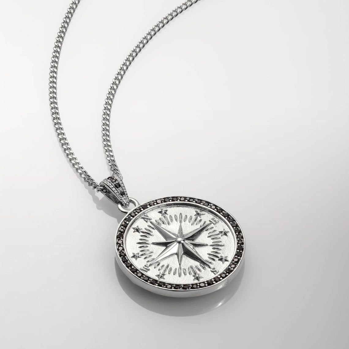 The Compass Pendant Silver Essentials Collections Ralph Christian