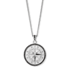 The Silver Compass Pendant - Essentials Collection