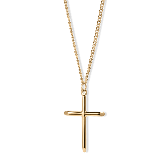 The Gold Cross Pendant - Essentials Collection