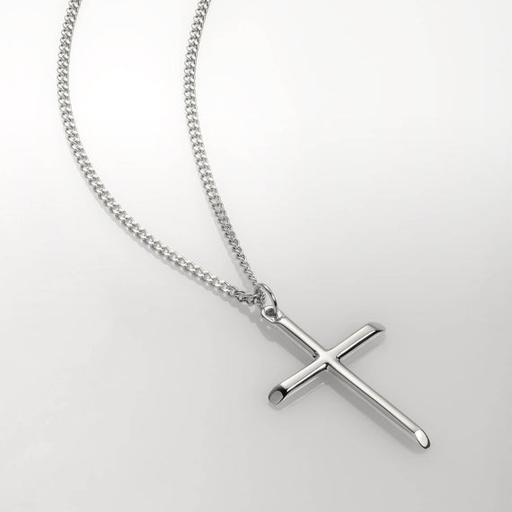 The Silver Cross Pendant - Essentials Collection