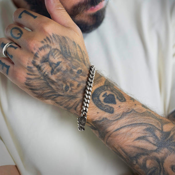 The Cuban Bracelet - Silver