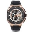 The Entourage Chrono - Rose Gold & Black