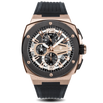 The Entourage Chrono - Rose Gold & Black