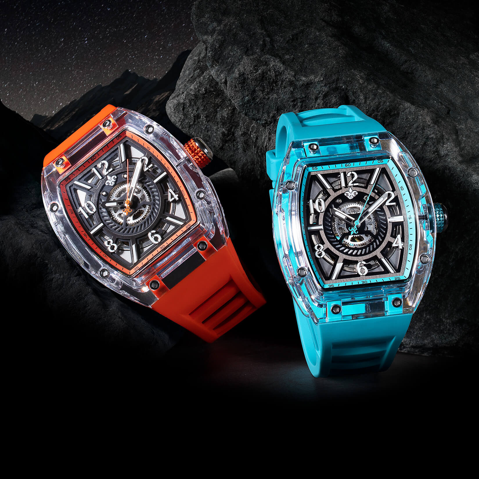 H*o様 RALPH CHRISTIAN RC1158W 腕時計稼働品 The Ghost Automatic | Neon Orange | Ralph Christian Watches