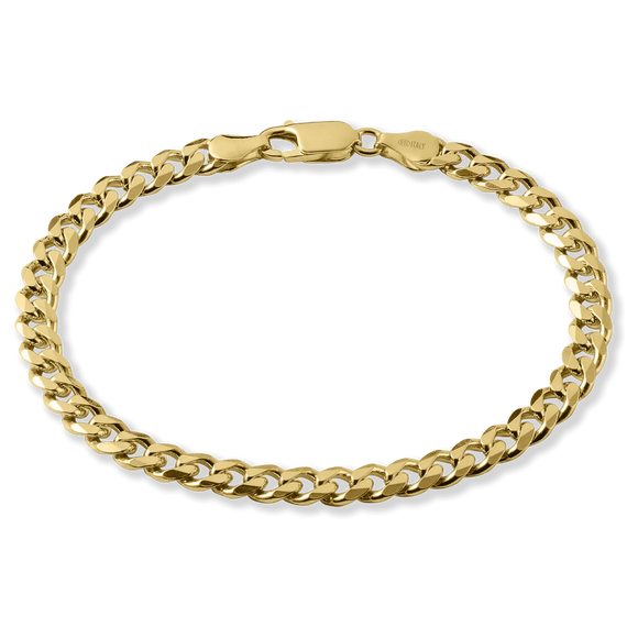 The Gold Cuban Bracelet - Italian Collection