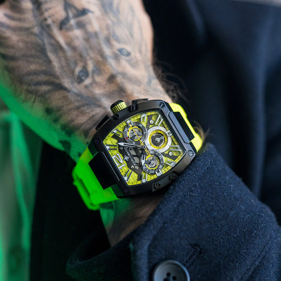 The Intrepid Sport | Hyper Lime | Ralph Christian Watches The Intrepid Sport | Hyper Lime | Ralph Christian Watches