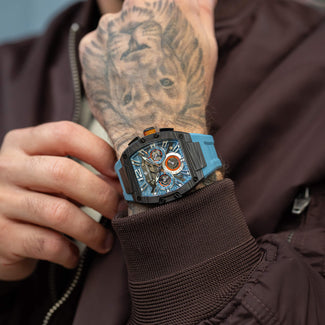 Intrepid Sport Carbon Fibre - Petrol Blaze