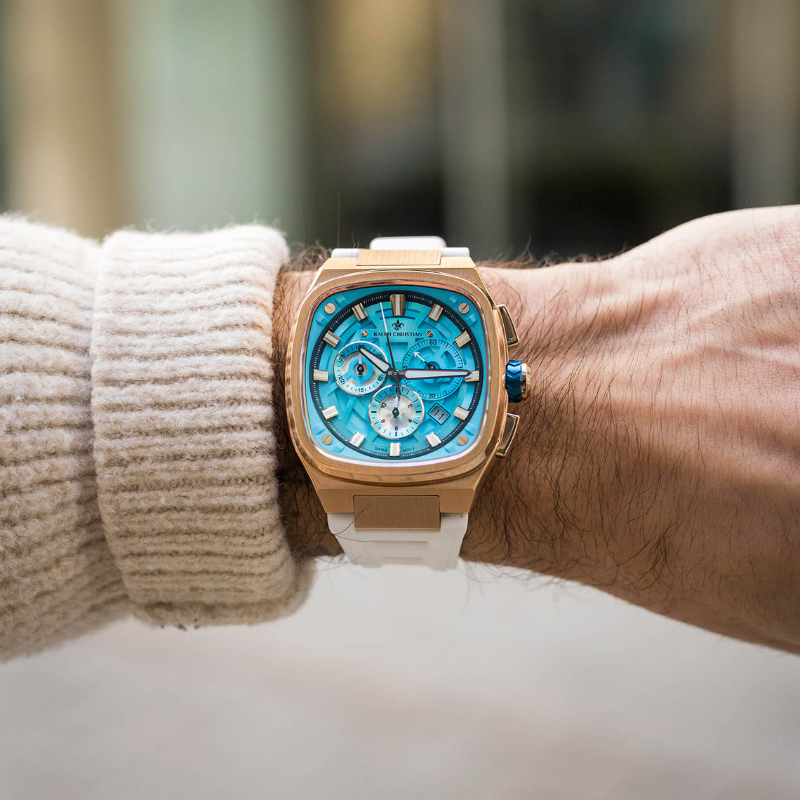 The Legacy Chrono | Artic Azure | Ralph Christian Watches