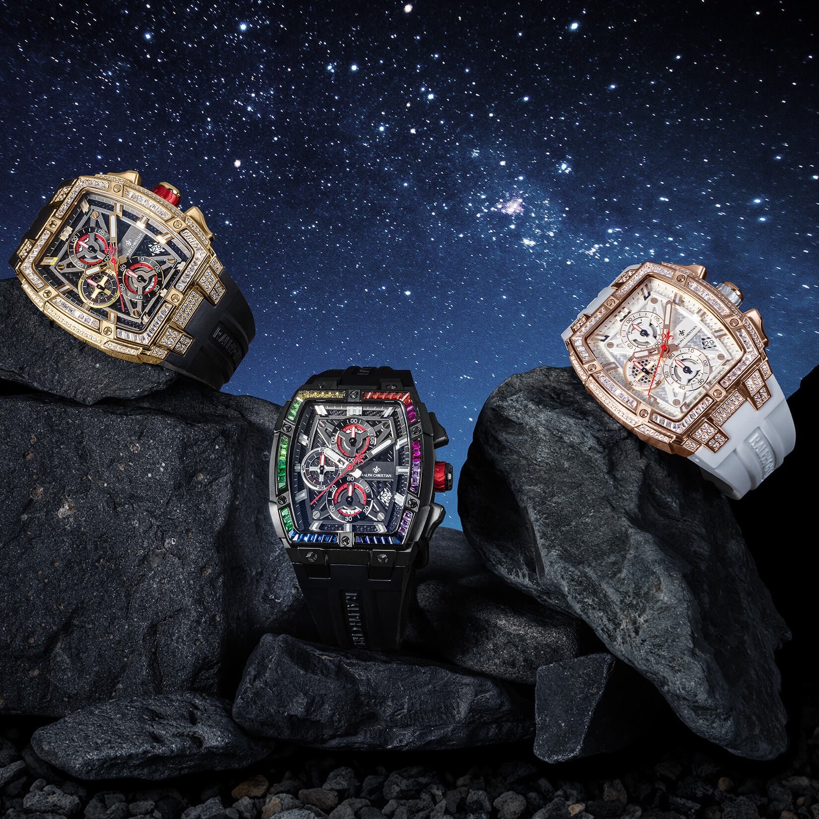 The Polaris Chrono Ice | Aurora Prism | Ralph Christian Watches