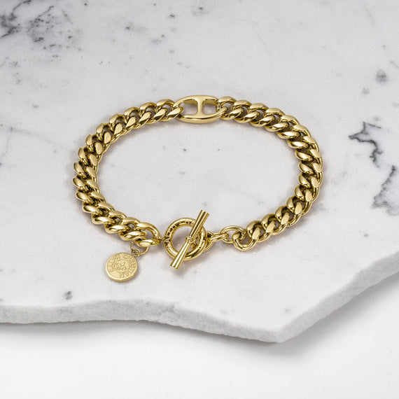 The Medallion Bracelet - Gold