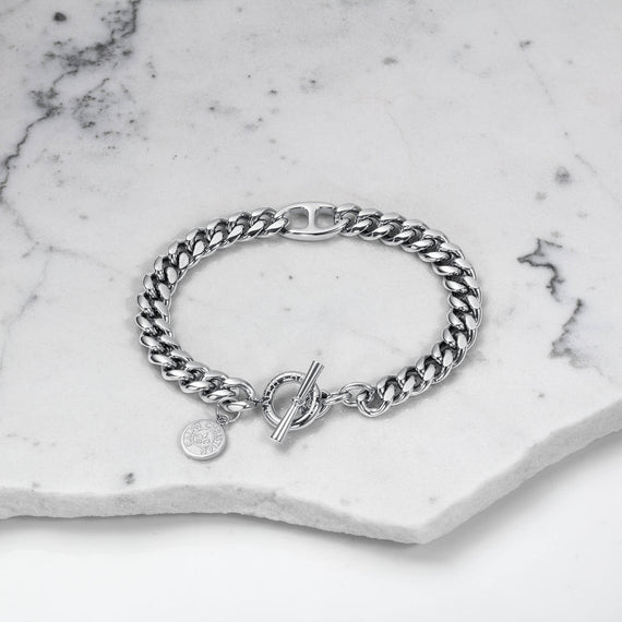 The Medallion Bracelet - Silver