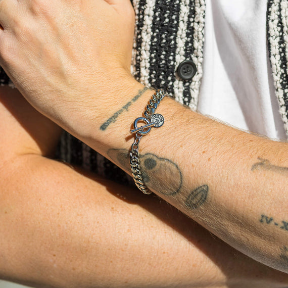 The Medallion Bracelet - Silver