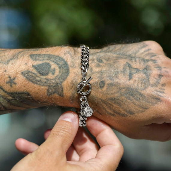 The Medallion Bracelet - Silver