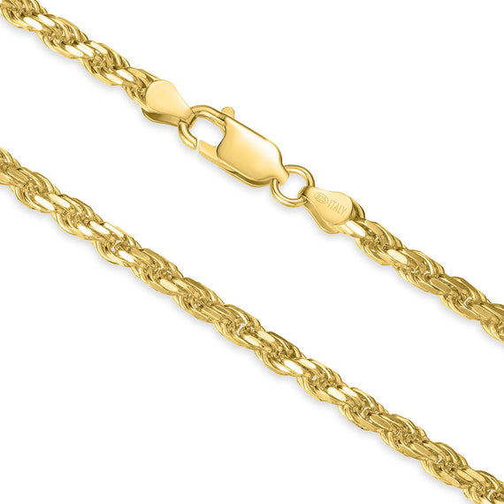 The Gold Rope Necklace - Italian Collection