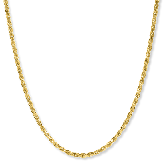 The Gold Rope Necklace - Italian Collection