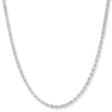 The Silver Rope Necklace - Italian Collection