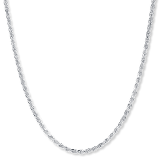 The Silver Rope Necklace - Italian Collection