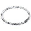 The Silver Cuban Bracelet - Italian Collection