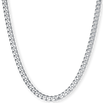 The Silver Cuban Necklace - Italian Collection