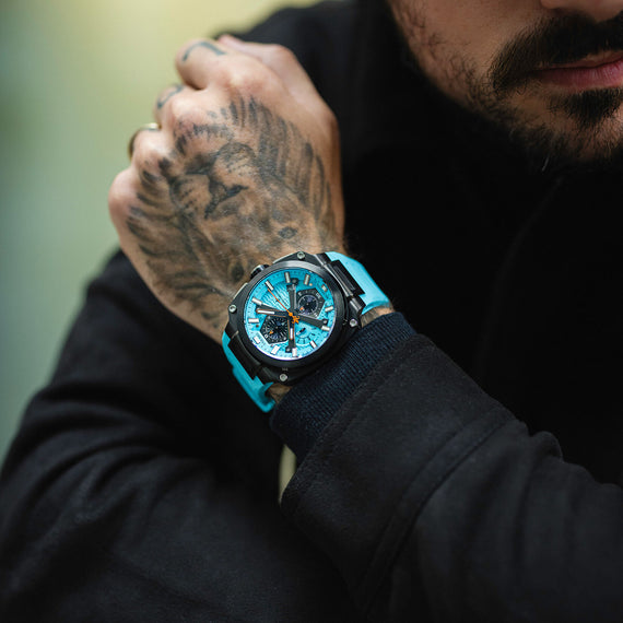 The Titan Chrono - Aqua Volt