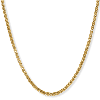 The Gold Wheat Necklace - Essentials Collection