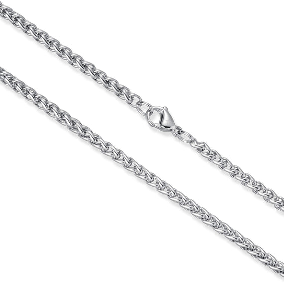 The Silver Wheat Necklace - Essentials Collection